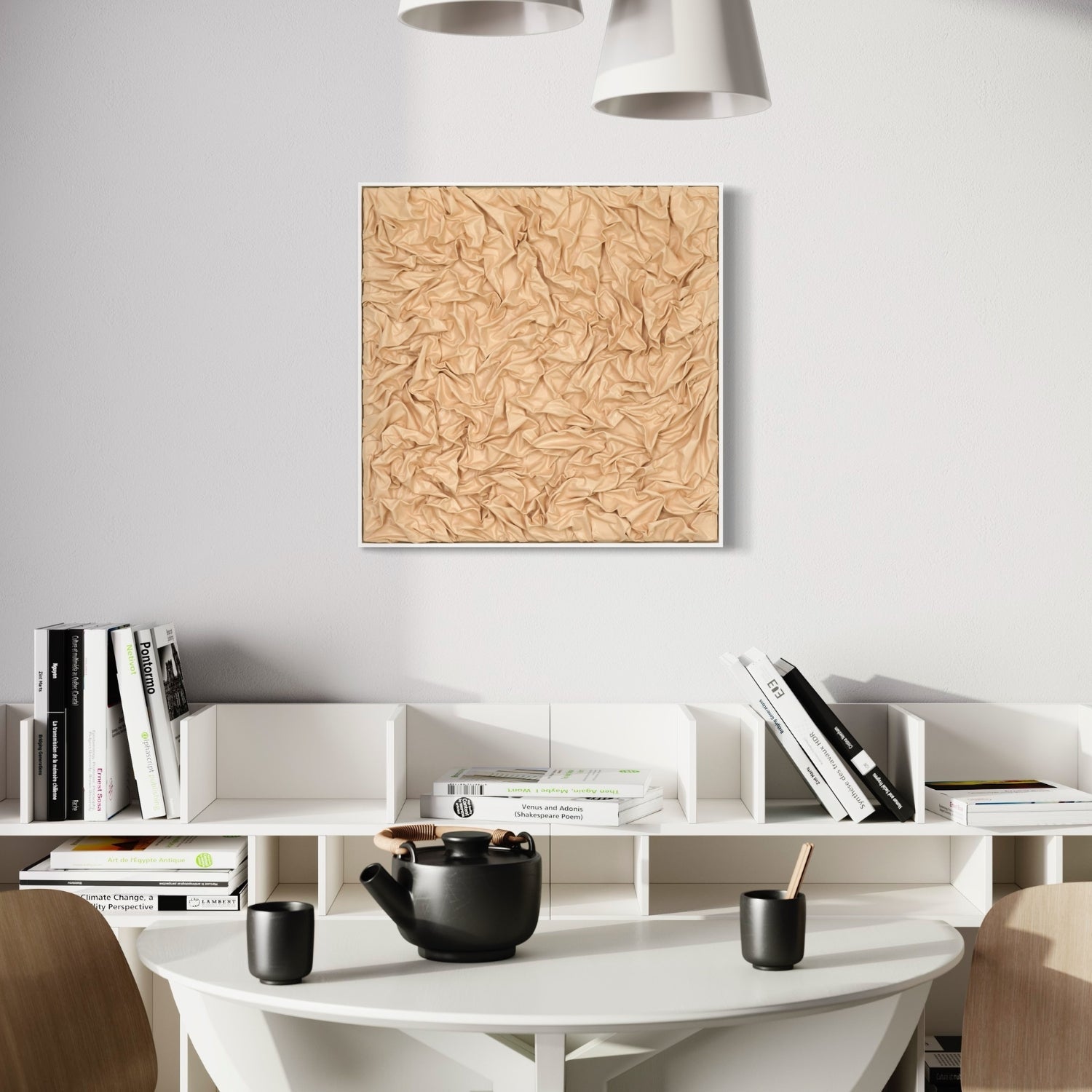 "Creamy Dreams 20" – 100 x 100 cm