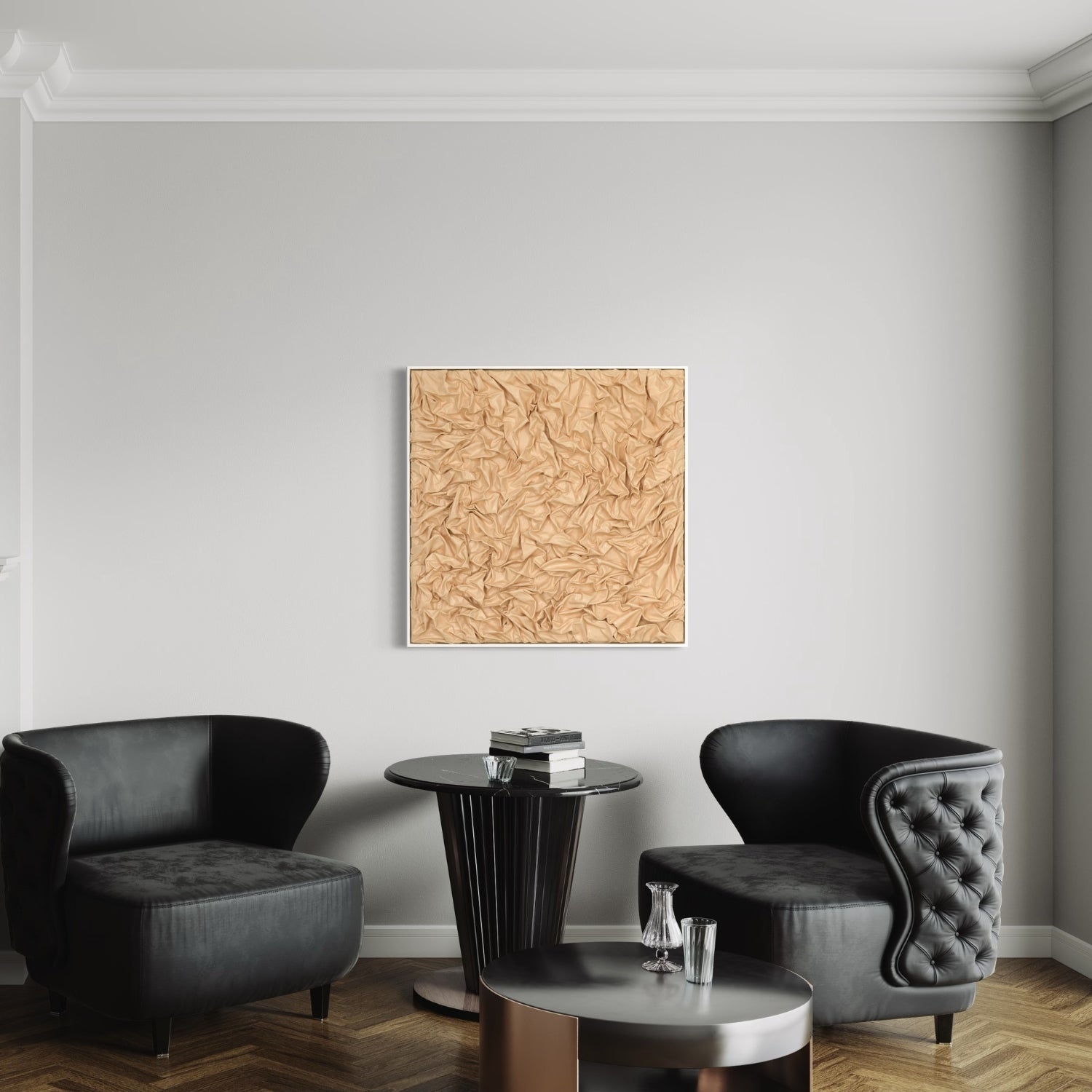 "Creamy Dreams 20" – 100 x 100 cm