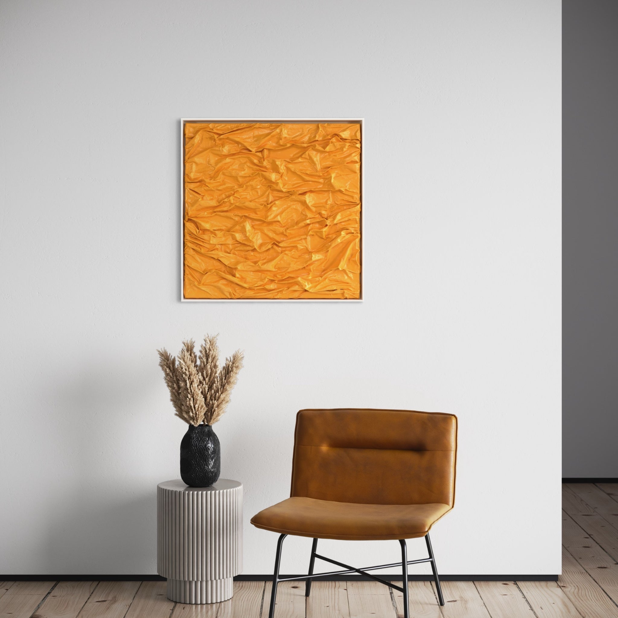 "Creamy Dreams 6" – 80 x 80 cm