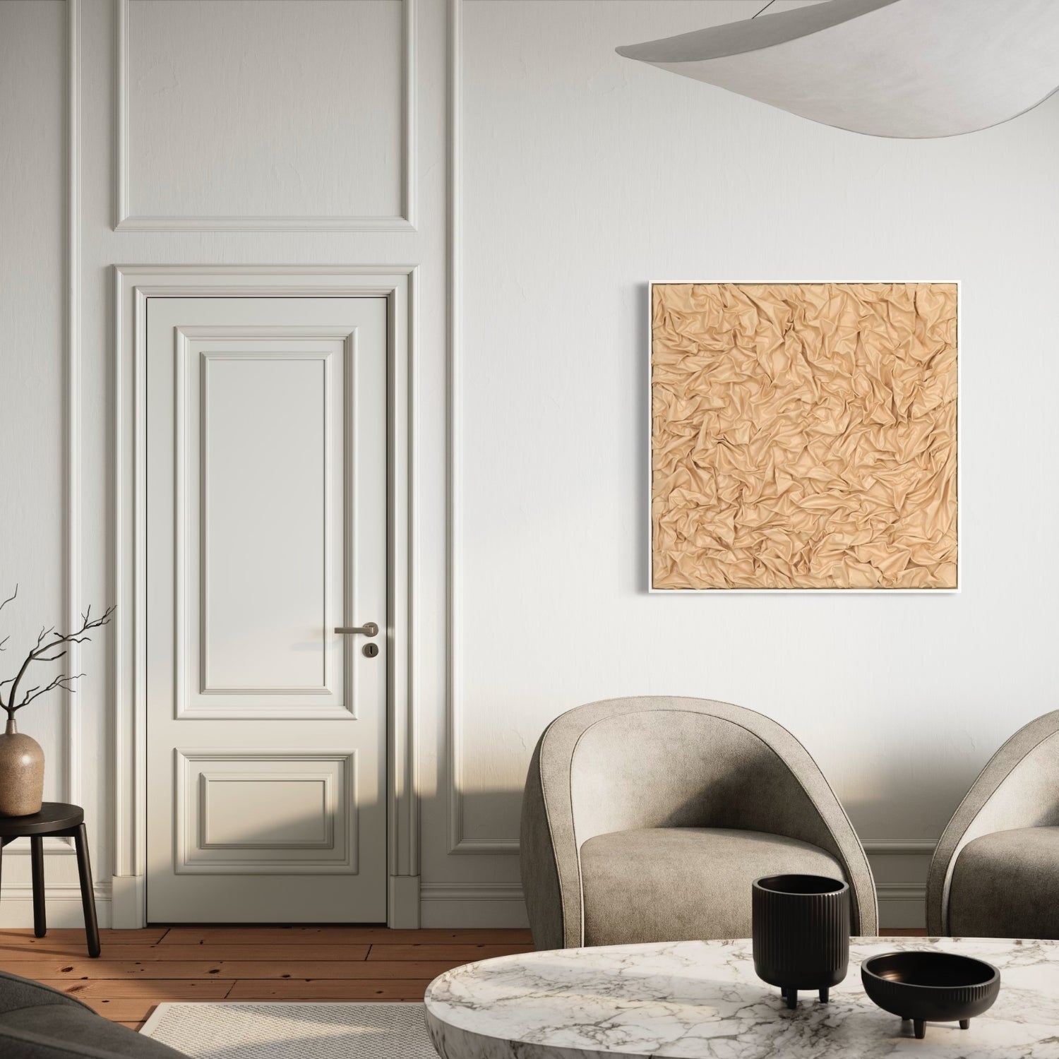"Creamy Dreams 20" – 100 x 100 cm