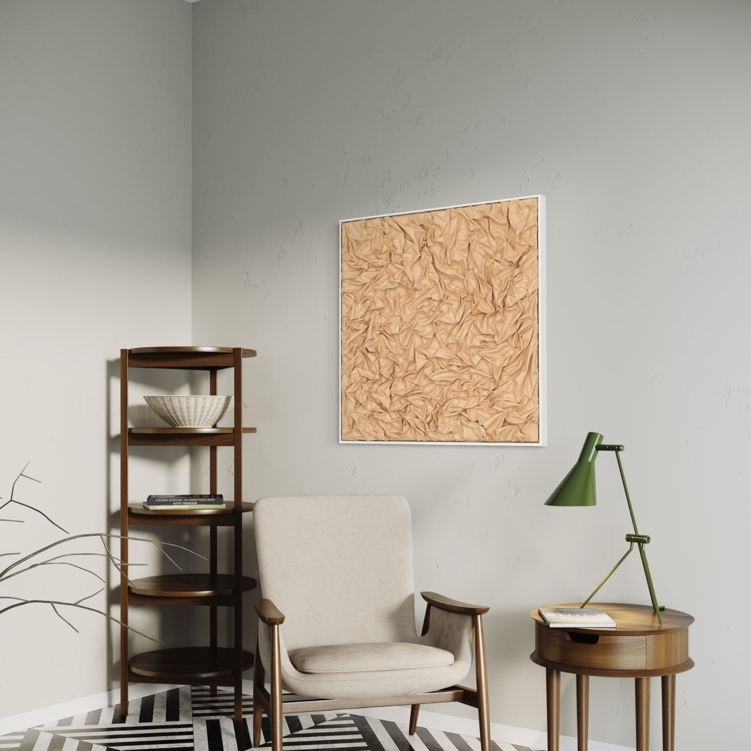 "Creamy Dreams 20" – 100 x 100 cm